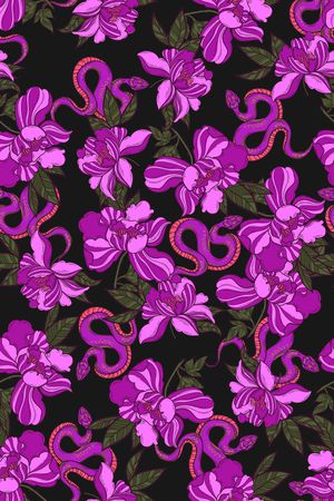 蛇印花华亿平台图片