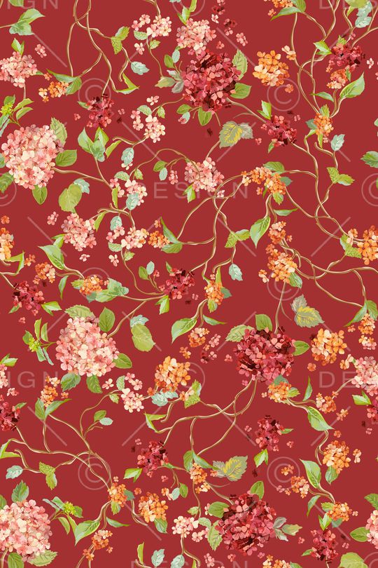 树枝印花华亿平台图片