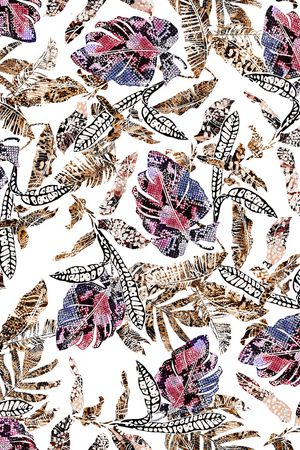 复古印花华亿平台图片