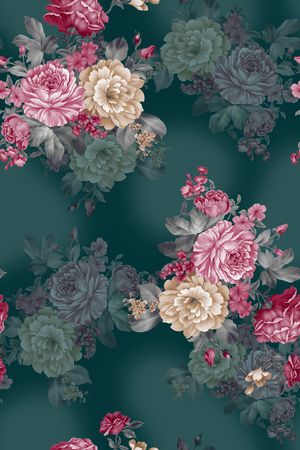 绿植树叶印花华亿平台图片