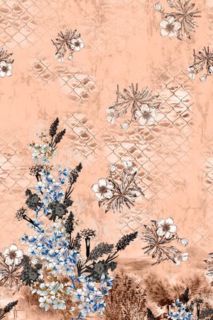 女装定位花印花华亿平台图片