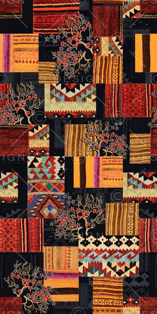 几何印花华亿平台图片