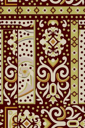 民族风印花华亿平台图片