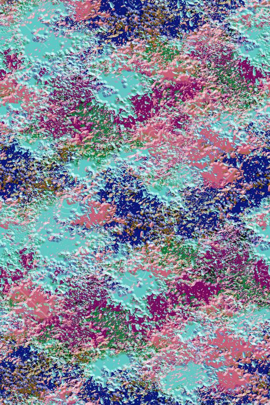 抽象男装印花华亿平台图片