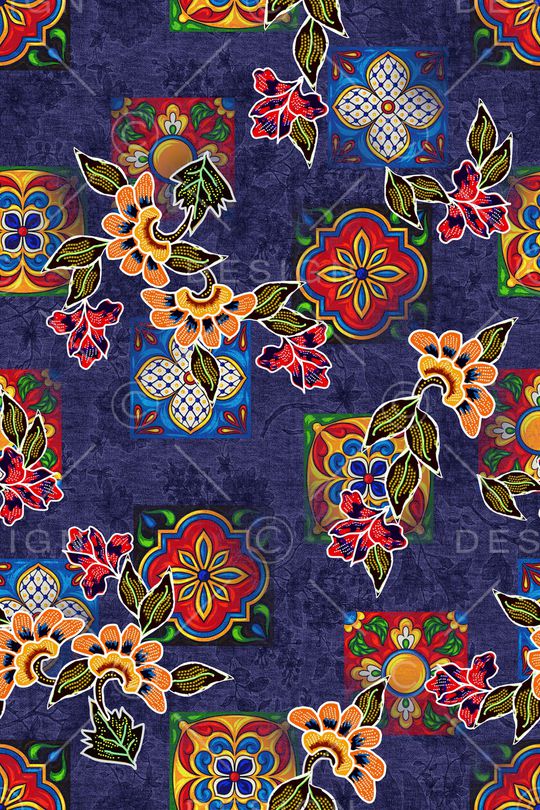 几何印花华亿平台图片