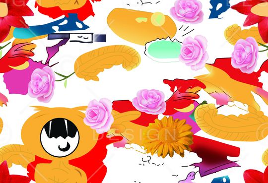 数码华亿平台印花华亿平台图片