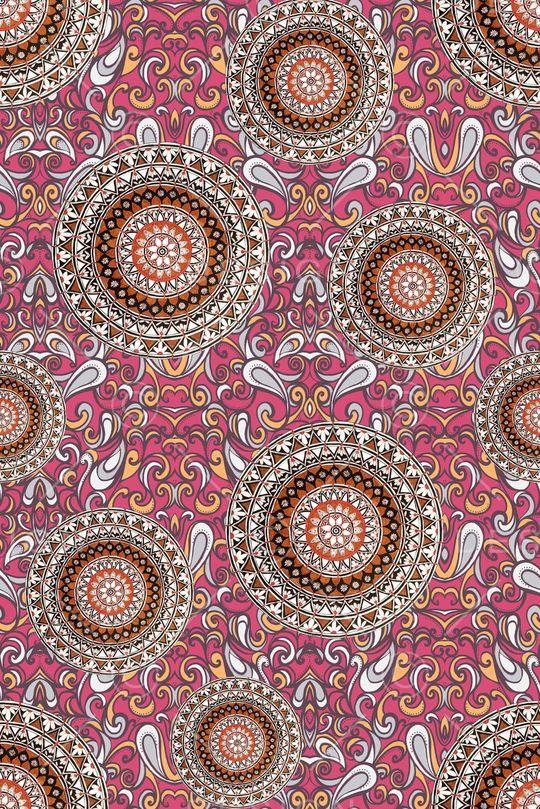 佩斯利印花华亿平台图片