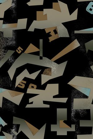 几何印花华亿平台图片