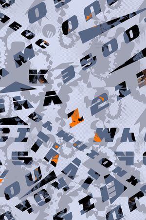 几何印花华亿平台图片