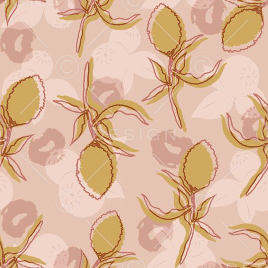 彩底花卉印花华亿平台图片