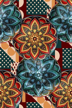 民族风印花华亿平台图片