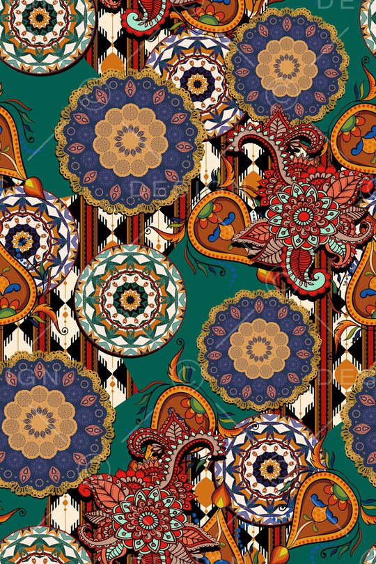 民族风印花华亿平台图片