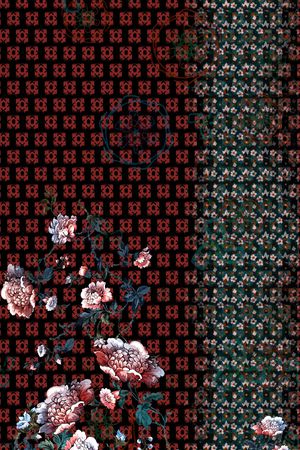 女装定位花印花华亿平台图片