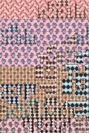 格子印花华亿平台图片