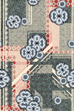 几何印花华亿平台图片