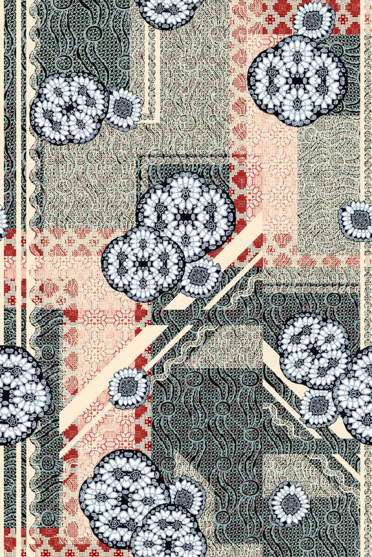 几何印花华亿平台图片