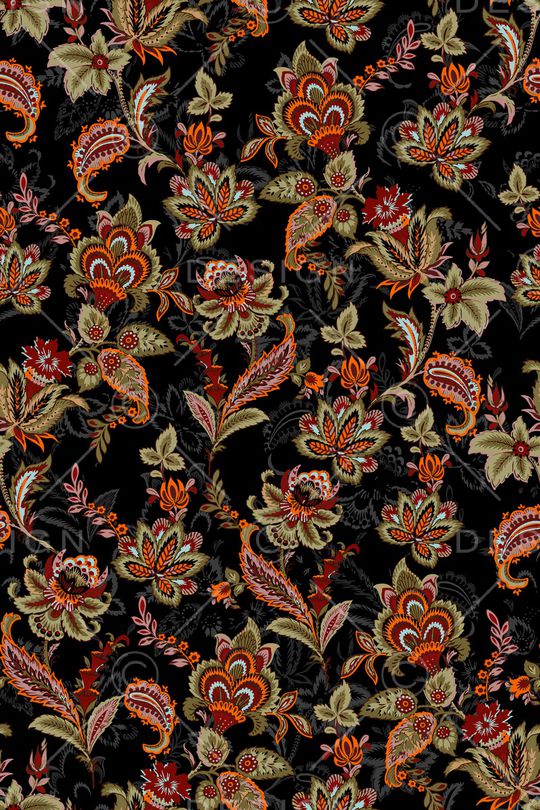 民族风印花华亿平台图片