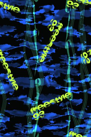 几何印花华亿平台图片