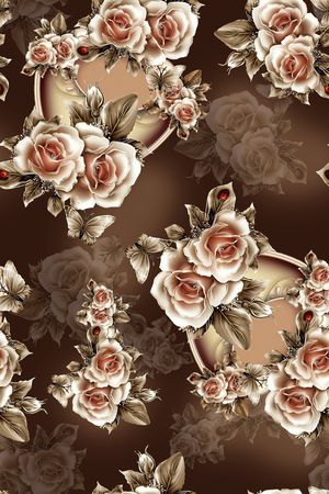 绿植树叶印花华亿平台图片