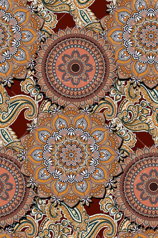 民族风印花华亿平台图片