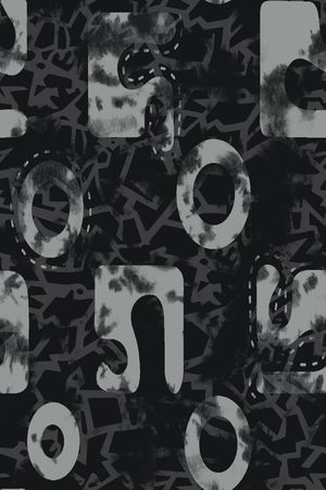 几何印花华亿平台图片