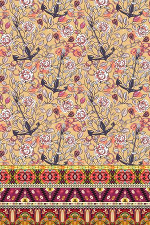 定位花印花华亿平台图片