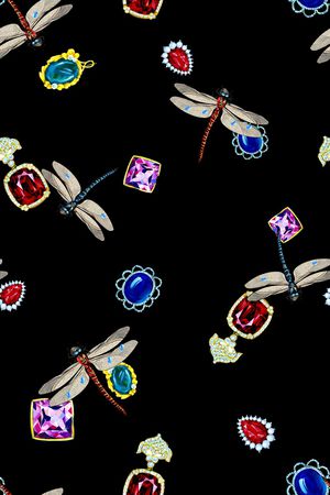 珠宝宝石印花华亿平台图片