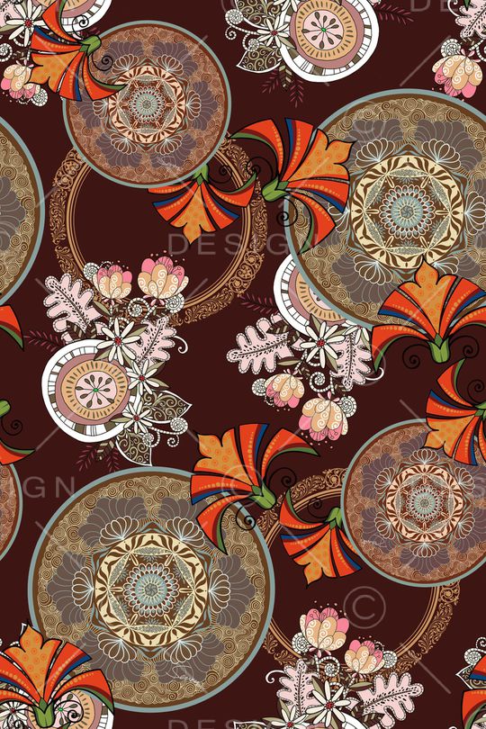 民族风印花华亿平台图片