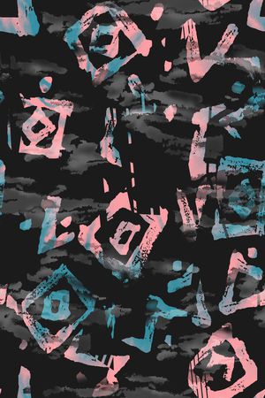 几何印花华亿平台图片