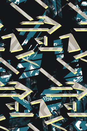 几何印花华亿平台图片