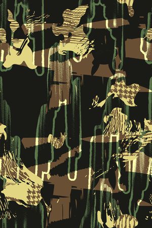 几何印花华亿平台图片