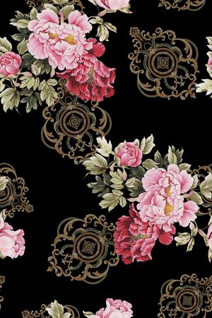 绿植树叶印花华亿平台图片