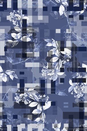 线条印花华亿平台图片