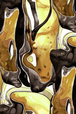 抽象男装印花华亿平台图片