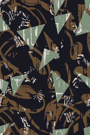 三角形印花华亿平台图片