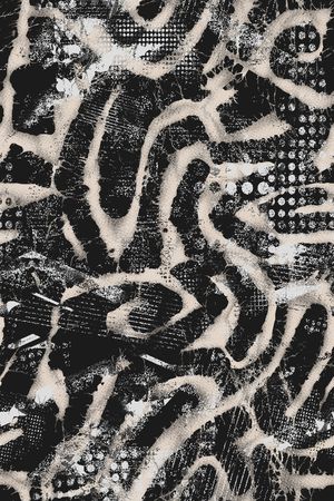 几何印花华亿平台图片