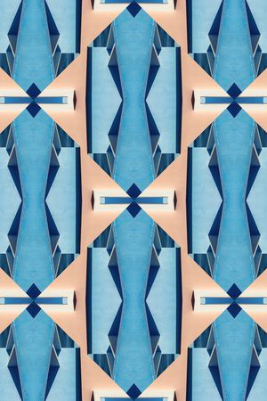 几何印花华亿平台图片