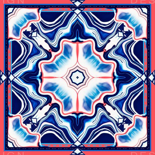 几何印花华亿平台图片