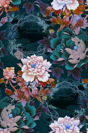 香云纱印花华亿平台图片