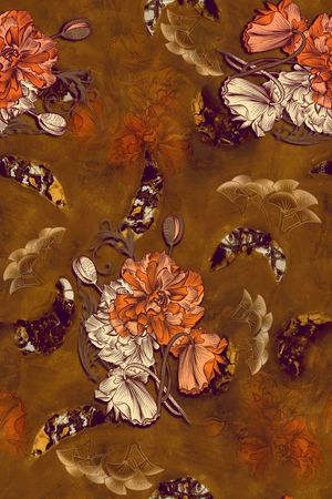 香云纱印花华亿平台图片