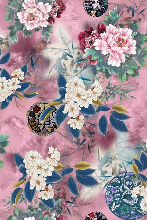 大牌风印花华亿平台图片