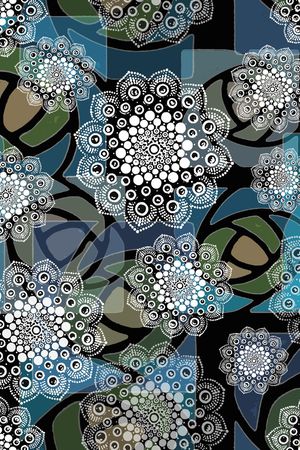 几何印花华亿平台图片