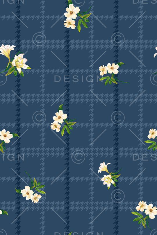 格子印花华亿平台图片