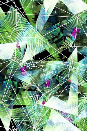 彩底花卉印花华亿平台图片