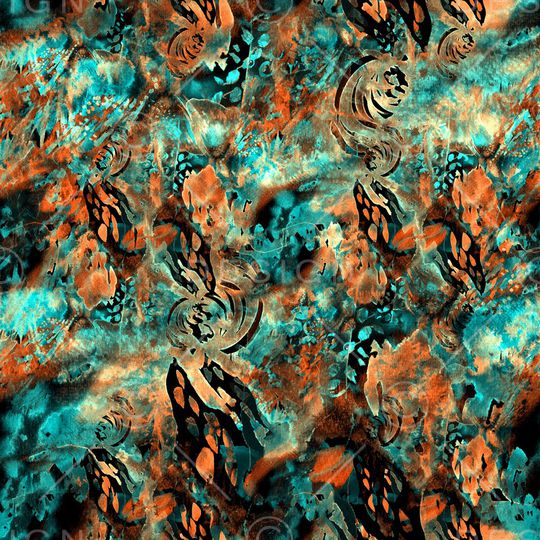 彩底花卉印花华亿平台图片