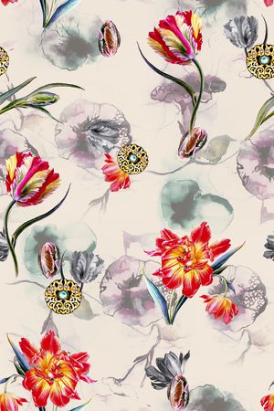 旗袍印花华亿平台图片