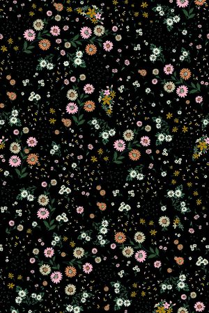 小碎花印花华亿平台图片