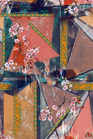 香云纱印花华亿平台图片