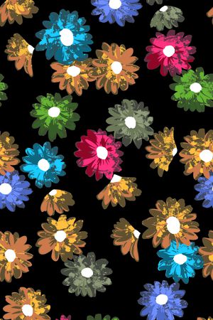 菊花印花华亿平台图片