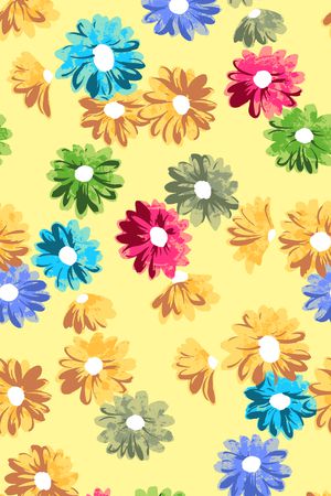 菊花印花华亿平台图片